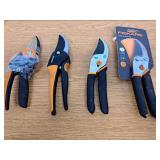 Fiskars Pruning Shears 4 Pack Assortment