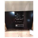 VISSANI  30 in. 240 CFM Convertible Under Cabinet Range Hood in Black with Lighting and Charcoal Filter (See Details) - Retail: $99