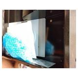 VISSANI  30 in. 240 CFM Convertible Under Cabinet Range Hood in Black with Lighting and Charcoal Filter (See Details) - Retail: $99