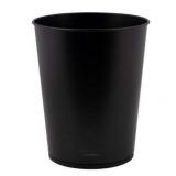 Bath Bliss 5L Iron Trash Can in Matte Black - 7.7  x 9.6, 2 Count