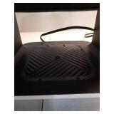 NutriChef 5.5 Liter Air Fryer - Customized Digital Electric Oil-Free Cooker with Transparent Window - White (MISSING BASKET)- Retail: $90