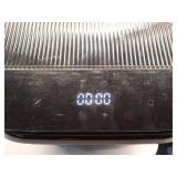 NutriChef 5.5 Liter Air Fryer - Customized Digital Electric Oil-Free Cooker with Transparent Window - White (MISSING BASKET)- Retail: $90