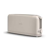 Bella 2-Slice Slim Toaster Oatmilk: Metal, 900W, Compact Beige Design, Spot Clean, 14.88" Width (SEE PICS)