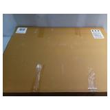 24" x 36" Infinity Mantle Wall Mirror Black - Threshold: Rust-Resistant, Rounded Top, Wall Mount - Retail: $90