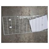 Household Essentials Rear Display Over-The-Washer Storage Shelf to Organize and Store Laundry Room Supplies  White