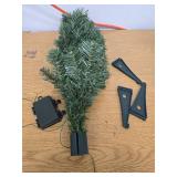 Nearly Natural 2ft. Green Artificial Christmas Tree with 35 LED Lights and 72 Bendable Branches (DOES NOT LIGHT UP/ DAMAGED)