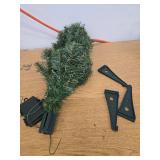 Nearly Natural 2ft. Green Artificial Christmas Tree with 35 LED Lights and 72 Bendable Branches (DOES NOT LIGHT UP/ DAMAGED)