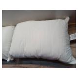 SensorPEDIC Position Fiber Filled Bed Pillow with Cotton Cover, 2 Count (Pack of 2), White