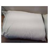 SensorPEDIC Position Fiber Filled Bed Pillow with Cotton Cover, 2 Count (Pack of 2), White