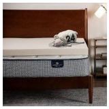 Serta CopperGel Cooling, Pressure-Relieving Memory Foam Mattress Topper, 3 Inch, Twin XL - Retail: $63