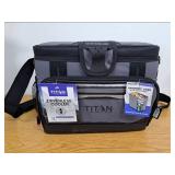 Titan by Arctic Zone Deep Freeze Zipperless Hardbody 8qt Cooler - Sharkskin Gray