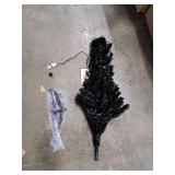 Yaheetech 4ft Pre Lit Christmas Tree Black