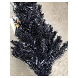 Yaheetech 4ft Pre Lit Christmas Tree Black