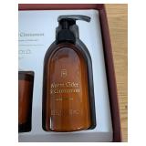 Gift Set with Warm Cider and Cinnamon Candle, Hand Soap and Hand Lotion - Threshold 2 Pack