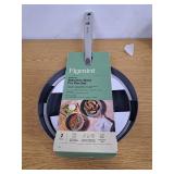 2pc Stainless Steel Ceramic Coated Nonstick Fry pan Set Dark Gray - Figmint