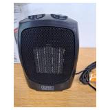 BLACK+DECKER Personal Ceramic Indoor Heater Black