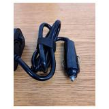 Monster 150Watt Power Inverter with Dual Port USB 20W USB-C, QC 3.0 USB-A: Car-Powered DC Inverter, 6ft Cord, Red/Black