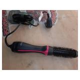 Revlon One-Step 1-1/2" Root Booster Round Hair Dryer, Black