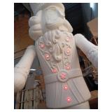 6ft Giant Nutcracker Light Up Blow Mold Animated Christmas DIY Paint Yourself - Retail: $269