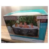 SaluSpa Monterey AirJet Outdoor Inflatable Square Hot Tub 4-6 Person with Pump #P08411 - Retail: $299