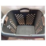 Pack of 5 ,Home Logic 2 Bushel Plastic Lamper Laundry Basket  Black  Adults and Tweens