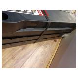 Hyper Tough Black Plastic 4-Tier 56.2  H X 30   W X 13.8  D  280lb Total Capacity (See Pic #5)