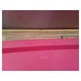 Sterilite Large Storage Bin, 18 Gallon Plastic Storage Container with Snap-On Lid, Pink, 8 Count (4 damaged lids)