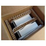 Kids Vanity Table and Stool Set with Mirror - White - Retail: $98