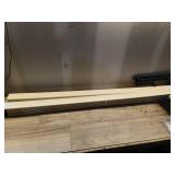 Zinus Lottie Upholstered Platform Bed Frame, Mattress Foundation, Wood Slat Support, No Box Spring Needed, Easy Assembly, Grey, Queen - Retail: $159