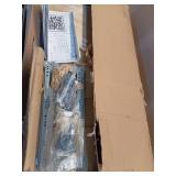 Xukmct Wood Rectangle 6 Drawer Dresser Cabinet for Home, Bedroom, Blue (See Pics) - Retail: $489