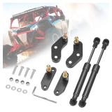 Kemimoto X3 Door Opener Kits Door Shocks Struts Compatible with 2017-2025 Can Am Maverick X3 and Max Front and Rear Doors, Black