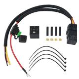 MEMOEO Fuel Pump Relay Wiring Kit 68269523AD Cmpatible with 2011-13 Jeep Dodge Ram 1500 Durango Grand Caravan for Chrysler Town & Country for Grand Cherokee MISSING PIECES