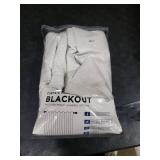 100% Blackout Shield Full Blackout Curtains for Bedroom 84 inch Length 2 Panels Set, Clip Rings/Rod Pocket Faux Linen Black Out Curtains for Living Room, Thermal Insulated, 50Wx84L, Beige