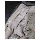 100% Blackout Shield Full Blackout Curtains for Bedroom 84 inch Length 2 Panels Set, Clip Rings/Rod Pocket Faux Linen Black Out Curtains for Living Room, Thermal Insulated, 50Wx84L, Beige