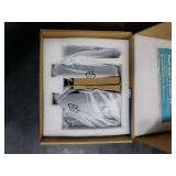 Veise VE019 Fingerprint Smart Lever Lock - APP Control, Keypad Door Lock with Handle, Keyless Entry for Front Door and Bedroom, Electronic Digital Knob, Remote Grant, IP55 Weatherproof, Matte Black