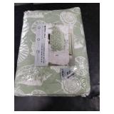 Great Bay Home Full/Queen Coastal Quilt Bedding Set, Summer Coastal Quilt with Shams, Beach 3-Piece Reversible All Season Bedspread Quilt Set. Lightweight Nautical Quilted Coverlet. Large Seashells