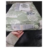 Great Bay Home Full/Queen Coastal Quilt Bedding Set, Summer Coastal Quilt with Shams, Beach 3-Piece Reversible All Season Bedspread Quilt Set. Lightweight Nautical Quilted Coverlet. Large Seashells