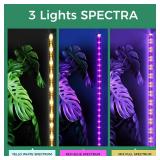 JarryStart 2PCS Grow Lights for Indoor Plants, 384 LEDs 42W Vertical Full Spectrum Grow Light 65 Inch Standing Grow Lights with Timer 3 Light Modes 5-Level Dimmable Wide Coverage