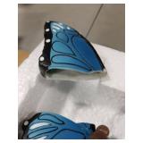 Linkax Butterfly Gifts for Women Mom Grandma Sister, Grandma Christmas Gifts, Butterfly Statue Solar Lights Outdoor Garden Decor for Outside Yard Patio Balcony Front Porch Home Decorations Ornaments