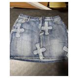 Uni Clau Denim Skirt XXL