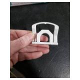 22 Pack Adhesive Hat Hooks for Wall, Super Strong Hat Rack for Baseball Caps, Hat Organizer Display for Home Decor, Hat Hangers Holder for Wall, Door, Closet, No Drilling - USA Patented (White)