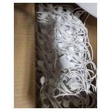 C9 Clear Christmas String Light Set, 100 Feet Vintage Christmas Tree Lights, Outdoor Roofline String Lights with 100 Clear Bulbs for Patio Garden Holiday Indoor Home Decorating, Not Connectable