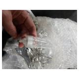 Brightown Christmas Meteor Shower Icicle Lights Outdoor, 30ft with 30 Tube 720 LED Dropping Effect, Waterproof Decorations for House Eave Roofline, Warm White