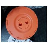 Boreeman Upgraded Folding Stool Lightweight Yet More Sturdy with Load Capacity 400lbs Portable Collapsible Stool for Camping Fishing Hiking BBQ (All Orange)