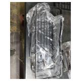 Black Metal Wall Mount Storage Rack