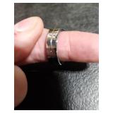 HitTopss Smart Ring, Ultra Thin Fitness Tracking Smart Ring with Calories/Heart Rate/Blood Oxygen/Sleep Monitoring, 5ATM Waterproof, No APP Subscription (Silver,Ultra Thin-8#)