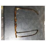 Designer Tortoise Shell Eyeglass Frames with Accessories