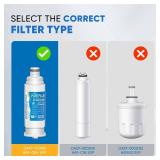 PUREPLUS DA97-17376B Replacement for Samsung HAF-QIN, HAF-QIN/EXP, DA97-08006C, RF23M8070SG, RF23M8070SR, RF23M8090SG, RF23M8090SR, RF23M8570SR, RF23M8590SG,RWF4200A, Refrigerator Water Filter,3PACK