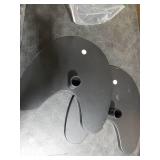 Mounting Dream Speaker Stands Pair, Max 39 Height Adjustable, Heavy Duty Base, 11 lbs Capacity Each, Set of 2 Universal Floor Stands