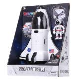 Dazmers Space Shuttle Toy with Astronaut Figure - Light Up Rocketship with Blast Off Sound Effects - Interactive Space Toys for Kids 5-8 - Astronaut Toys for Role Play - Batteries Not Included MISSING